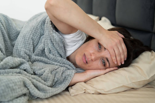 Woman troubled due to sleeping issues